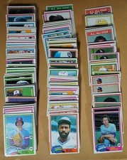 1981 Topps Baseball Card Lot (250 Cards) HOFers, Stars and Commons. VG/EX Cond.