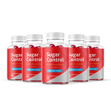  5 Pack Sugar Control Keto Gummies, SugarControl ACV Keto Gummies 300 Gummies 