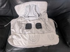 Go by Goldbug 2 in 1 Shopping Cart / High Chair Cover Gray And White