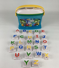 Leap Frog Letter Factory Talking Phonics Bucket Carry Case Toy Alphabet Learning