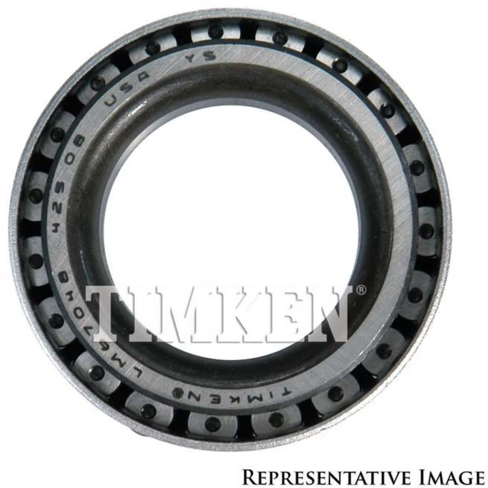 LM67048 Timken Contraeje Cojinete Delantero Interior Interior Interior Interior para Chevy Ford Foto 4 de 4