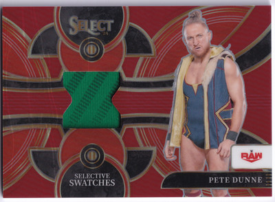 Pete Dunne | Selective Swatches | Numbered 78/99 | WWE 2024 Panini Select