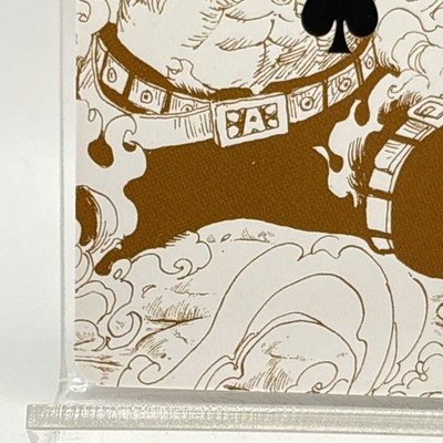 Ace One Piece Film: Gold Playing Cards Ace Spades 2016 Jump Toei