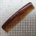 Vintage Genuine Ace Brown Marbled Pocket Hair Comb NOS USA Made Rare New