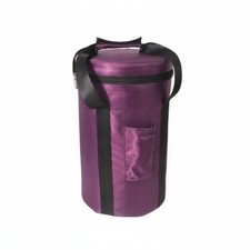 Singing Bowl Case with Side Pocket Structured Singing Bowl Bag with Zipper