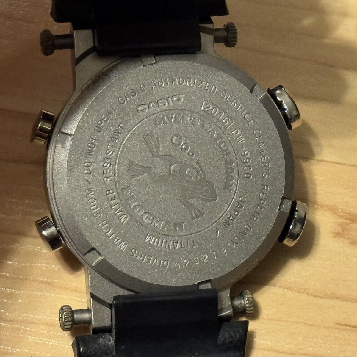 Casio G-Shock DW-9900-8 Titanium Frogman Black 9900 Men's Casio G-Shock DW-9900-8 Titanium Frogman Black 9900 Men's