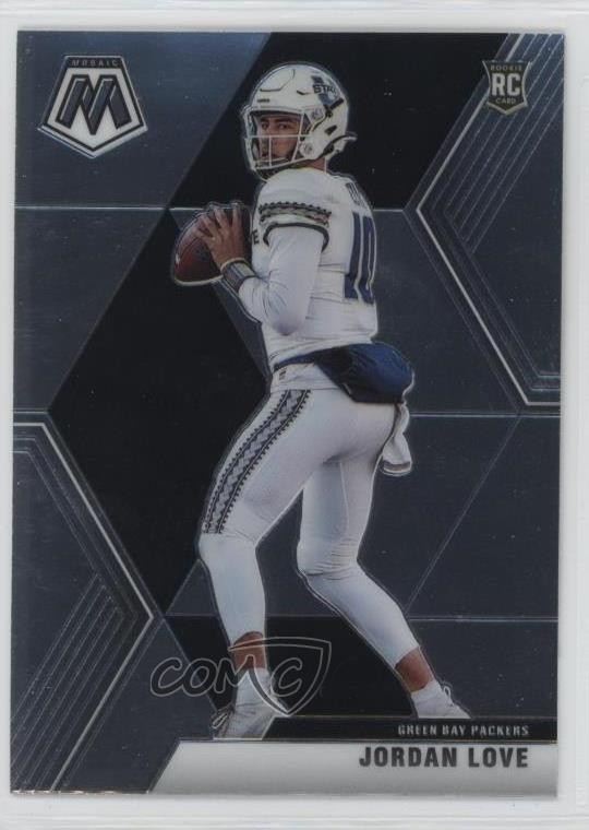 2020 Panini Mosaic Rookie Variations Jordan Love #211 Rookie RC rf2