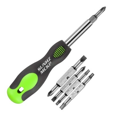 SUNHZMCKP 8 in 1 Screwdriver, Portable multi-purpose screwdriver set，High-Str...