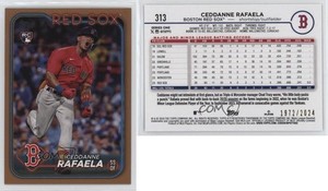 2024 Topps Series 1 Gold /2024 Ceddanne Rafaela #313 Rookie RC