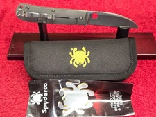 Spyderco Custom Titanium Handle Folding Knives Taichung Taiwan