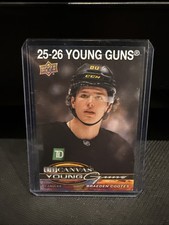 2025-26 Upper Deck Series 2 Hockey #C-238 Braeden Cootes UD Canvas Young Guns!!!