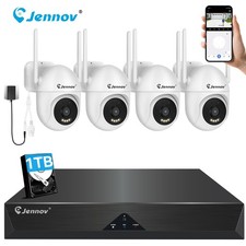 Home Security Camera System Outdoor WiFi Wireless Audio 5MP 10CH NVR Recording