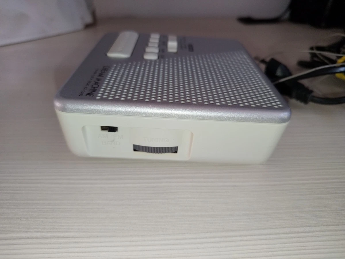 Radio despertador vintage funcional Sony ICF-C205