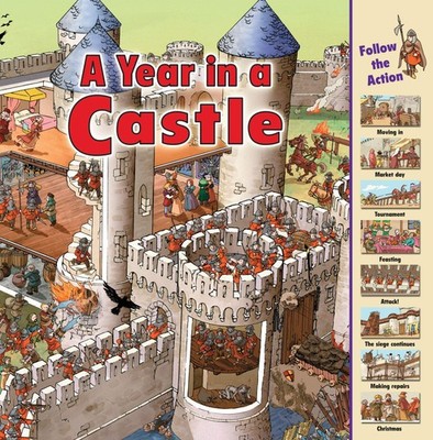 A Year in a Castle (Time Goes By) - paperback Coombs, Rachel