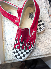 VANS Classic Slip-On Men s Canvas Sneakers Re...
