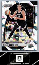 2024 Panini Prizm WNBA #78 Megan Gustafson Ice Prizms