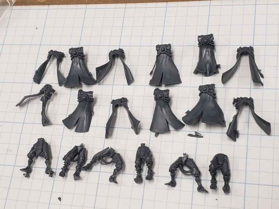 Lote 40k AdMech Skitarii ARMORY Bits Vanguard Ranger pernas biônicas tronco x6 QUEBRADO - Imagem 2 de 4