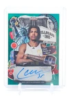 CHRIS CENAC JR 25 TOPPS CHROME MCDONALD'S BILLBOARD INK GREEN /99 RC AUTO Q2277