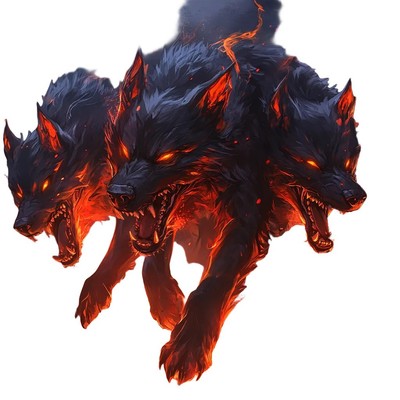 Anime Cerberus V2 Vinyl Car Decal Sticker   Waterproof & UV-Resistant