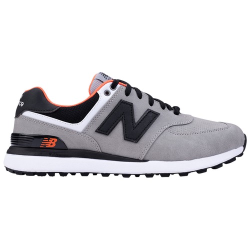 Zapatos de golf New Balance impermeables para hombre 574 verdes V2 cuero comodidad sin clavos - Imagen 2 de 11