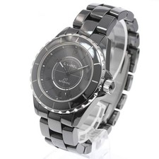 CHANEL J12 INTENSE BLACK H3829 38mm Ceramic / Stainless Steel Black #C26486