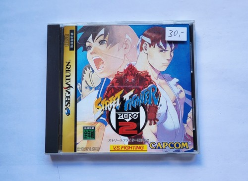 Street Fighter Zero 2 + SpineCard (SEGA SATURN) NTSC-J JAP