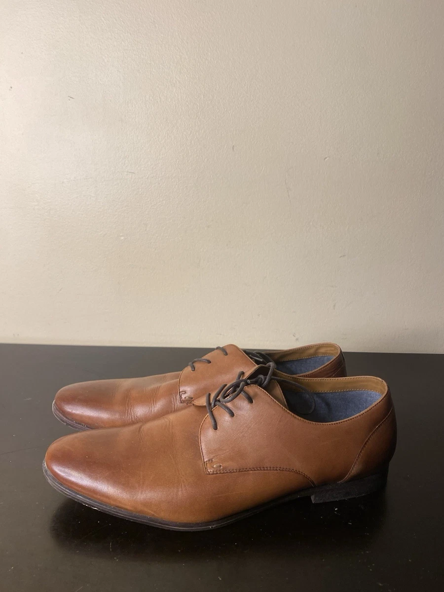 Aldo Style Dress Shoes Men\'s 13 Oxford Brown Faux Suede Business Casual Preppy Aldo Style Dress Shoes Men main image 3
