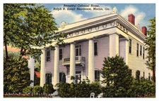 Postcard HOUSE SCENE Macon Georgia GA o/19 AR6313