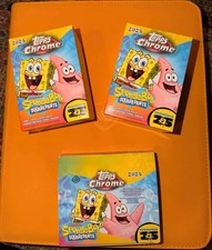 2025 TOPPS CHROME SPONGEBOB 25TH ANNIVERSARY - PICK YOUR OWN CARDS #1-200 BASE