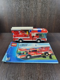 Lego City Set #7208 - Fire Station Released in 2010, 100% Complete w/Manuals