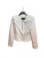 BCBGMAXAZRIA White Ponte Blazer Women's Size 6