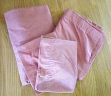 Lightly Heathered Mauve Pink 4 pc Full/Matrimonial Size Sheet Set Cotton Blend