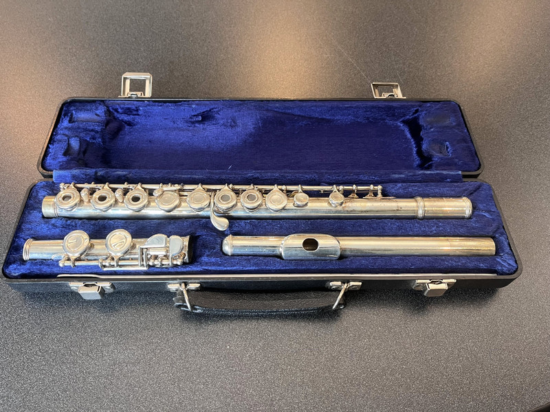 Vintage Armstrong 103 Open-Hole Flute In Case | As-Is