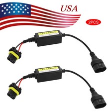 2x 9005 9006 Led Headlight Canceller Decoder Canbus Error Anti Flicker Resistor 2x 9005 9006 Led Headlight Canceller Decoder Canbus Error Anti Flicker Resistor