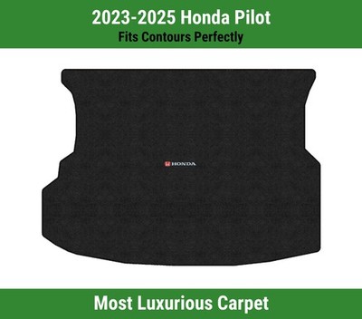 Lloyd Luxe Cargo Mat for '23-25 Honda Pilot w/Red & Black Honda H & Word Combo