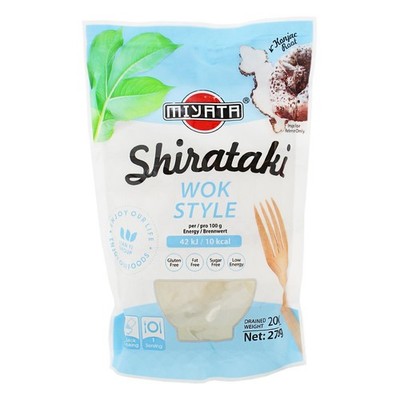 Miyata Shirataki Woknudeln 270g/ATG200g Konjak Nudeln Konjac Noodle