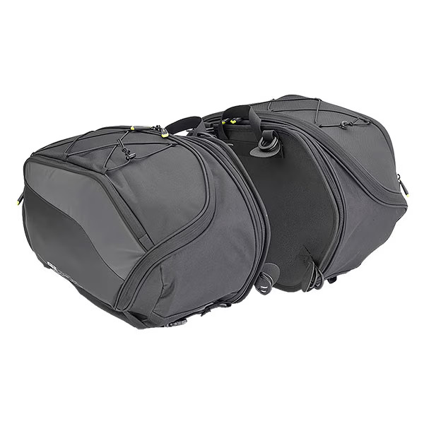 Givi Motorbike Motorcycle Luggage EA127B Expandable Side Bags - 30L