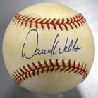David Wells Signed Official American League Baseball Autograph Signature