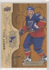 2018-19 Upper Deck Engrained Legends 40/299 Brett Hull #43 HOF 2r5