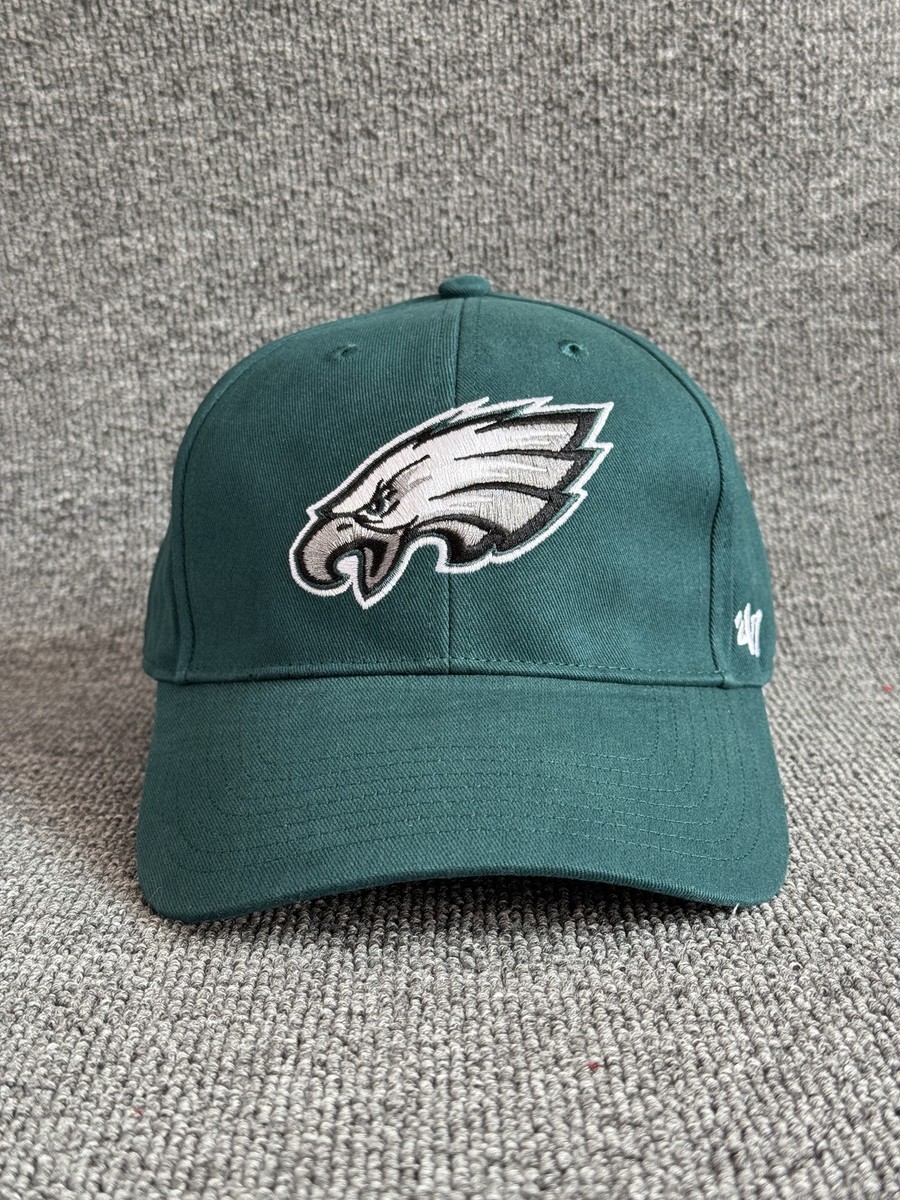 '47 Brand Philadelphia Eagles Dad Hat Strapback Green One Size NFL Cap