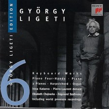 Keyboard Works/Piano Four-Hands/Piano/2 Pianos/Harpsichord/Organ Gyorgy Ligeti
