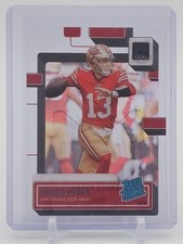 BROCK PURDY 2022 CLEARLY DONRUSS ROOKIE #99 49ERS FOOTBALL Q6978