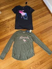 Abercrombie Kids 15/16 Girls Lots Of Two, Short Sleeve And Long Sleeve New