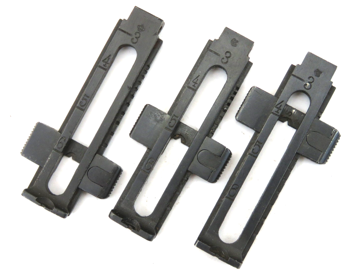 Original Swedish Mauser 96 Rifle BLUED Rear Sight Ladder & Slide