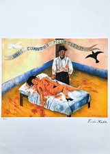 FRIDA KAHLO - Unos cuantos piquetito, firmado, 146/250, 50x70cm (19,7x27,6 in)