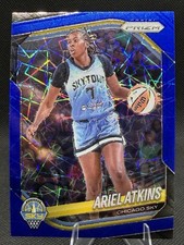 2025 Panini Prizm WNBA Ariel Atkins #13 Blue Velocity Prizm