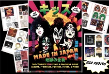 KISS "Made in Japan" vinyl guide book Japanese 2025 - 160 pages