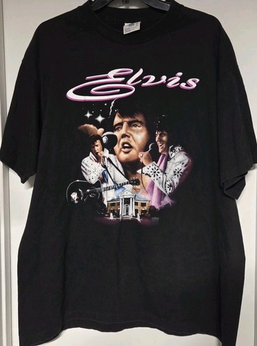 VTG 90s Winterland Single Stitch Elvis Presley T-shirt, Men XL
