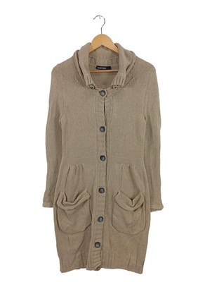 MARC CAIN Cardigan Damen Jacke Gr. DE 38 beige Casual-Look
