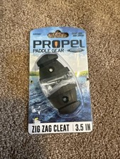 Shoreline Marine Propel Paddle Gear ZIG-ZAG CLEAT. 3.5" Black. New